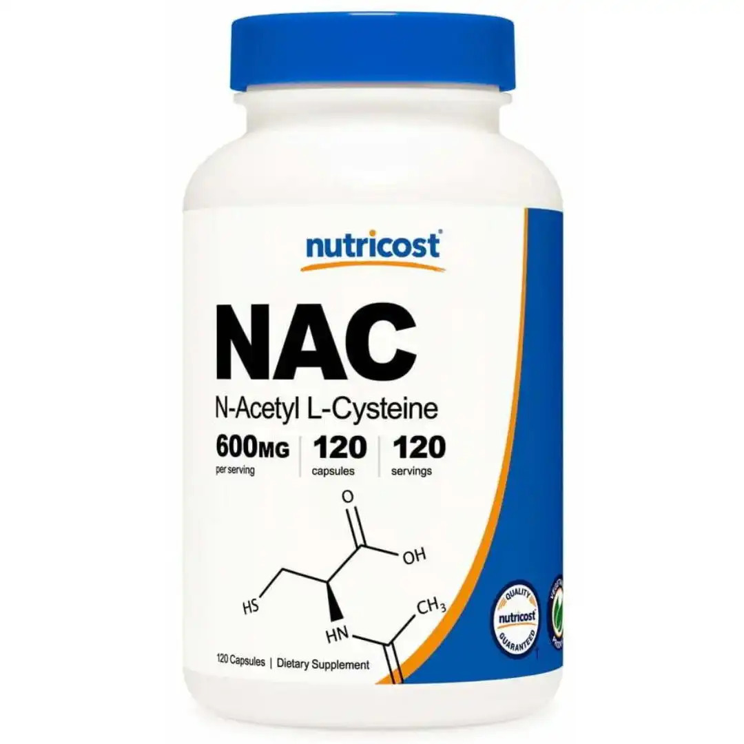 N-Acetilcisteina (NAC) 120 Tabletas