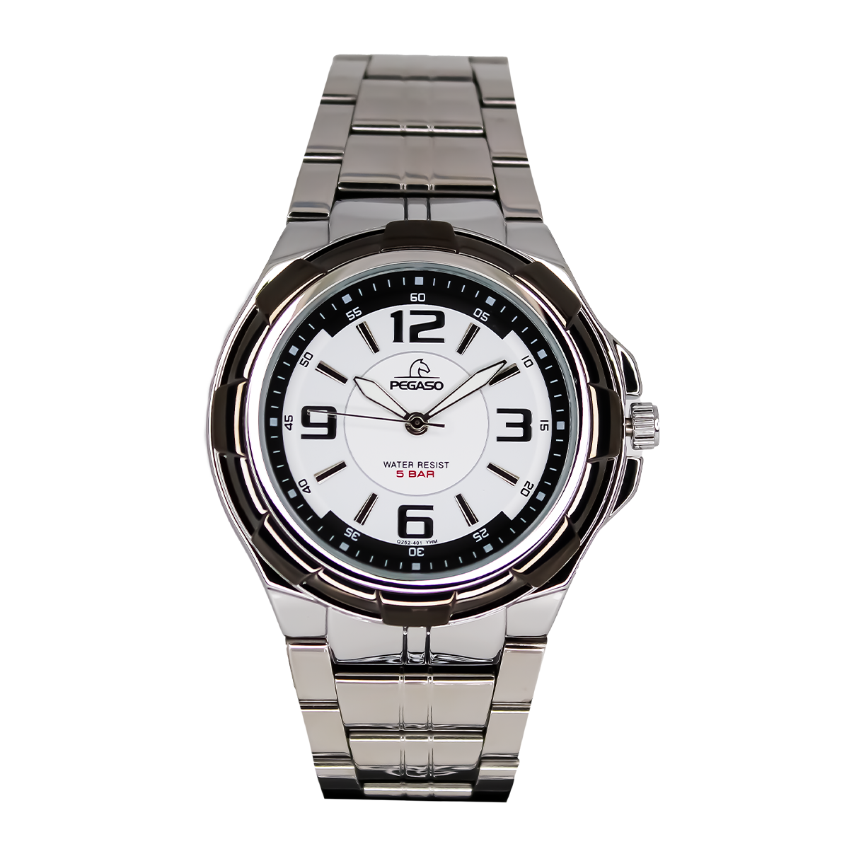 Reloj Pegaso P6511SBK-07221A  Metálico Análogo Masculino - Caballero - Hombre