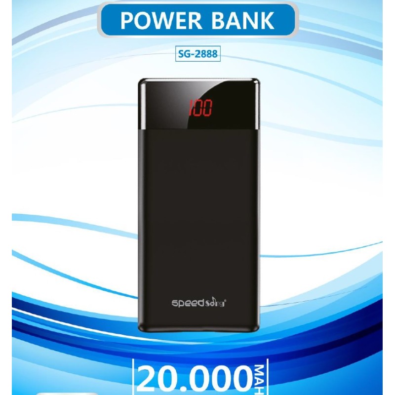 Power Bank Speedsong Bateria Cargador Rapida Usb Portatil 20000mah