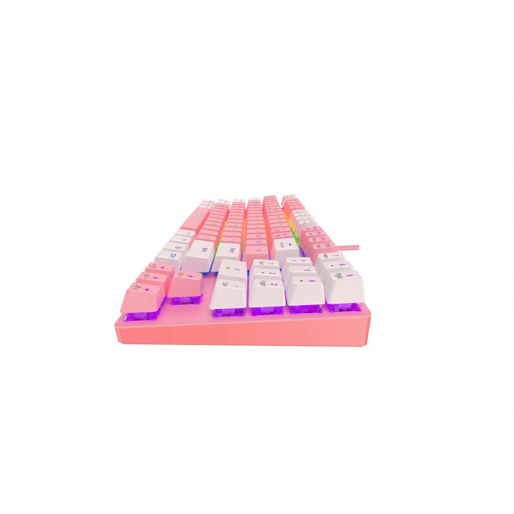 Teclado Mecanico Gaming kb512l Rosa