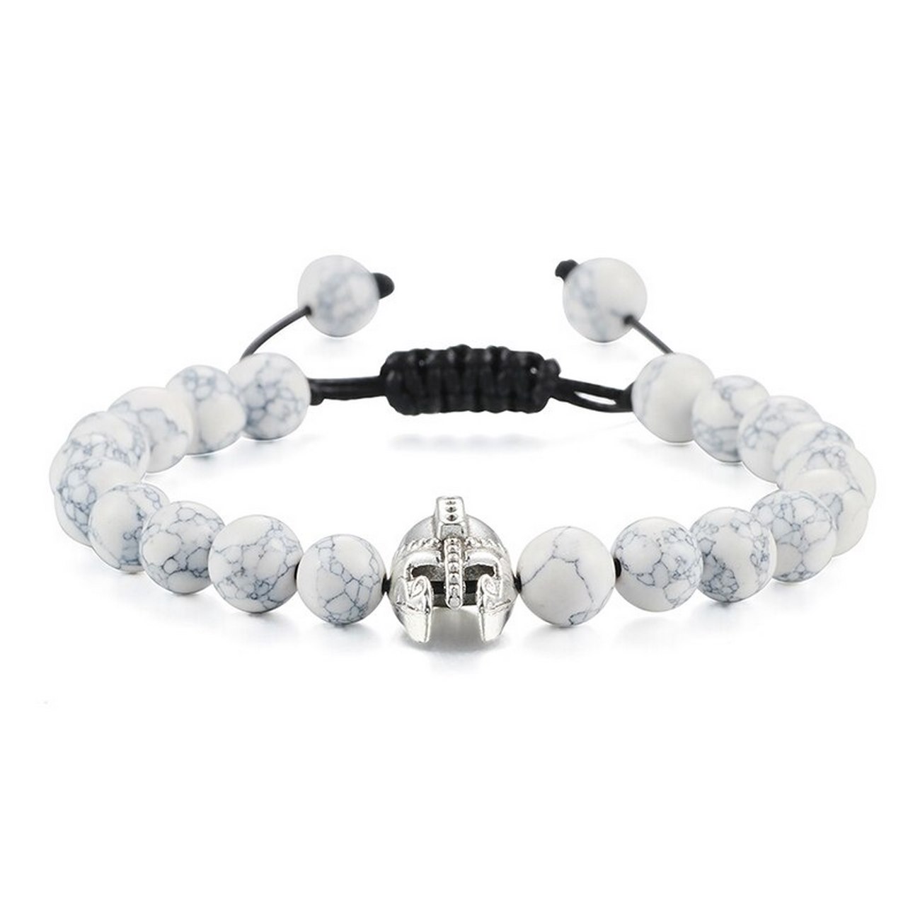 Pulsera Cuarzo Blanco Guerrero + Estuche G