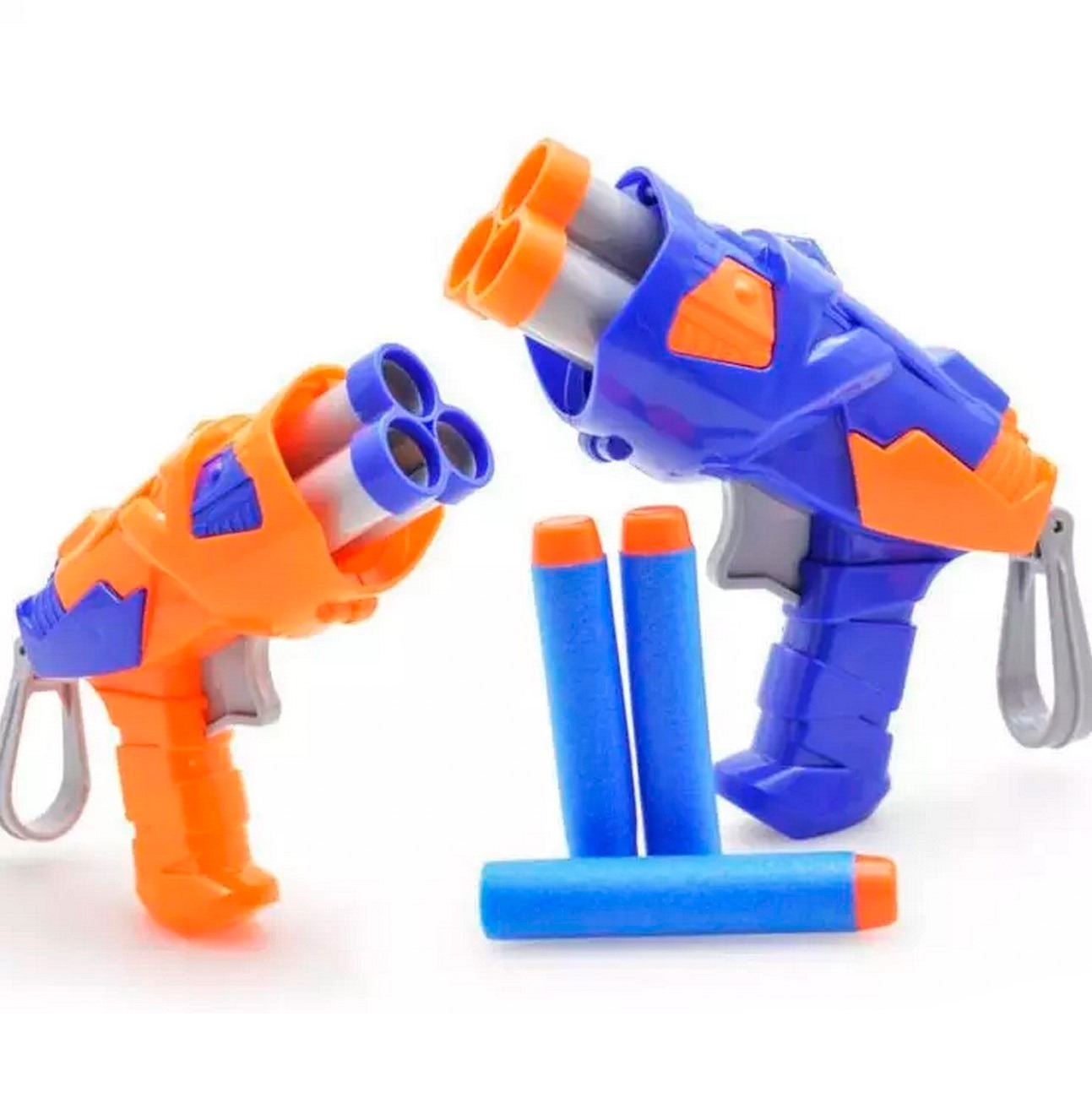 Pistola Lanza Dardos Nerf Multiples Juguete Niño 677-4