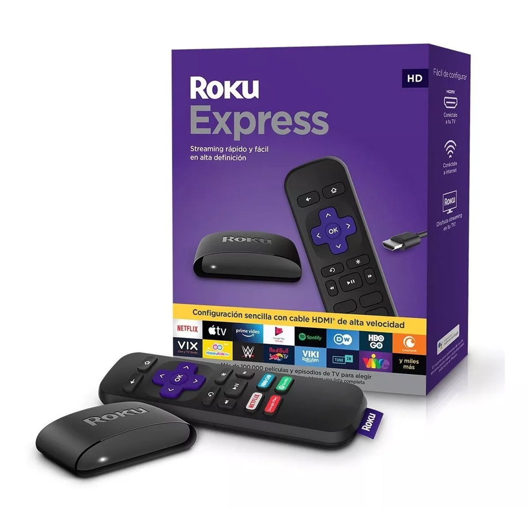 Roku Express 3930mx Original 32mb Negro 512mb