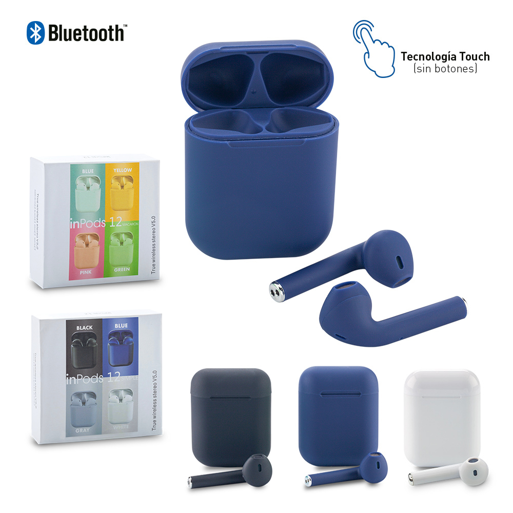 Auriculares Inalambricos Bluetooth In Pods 12