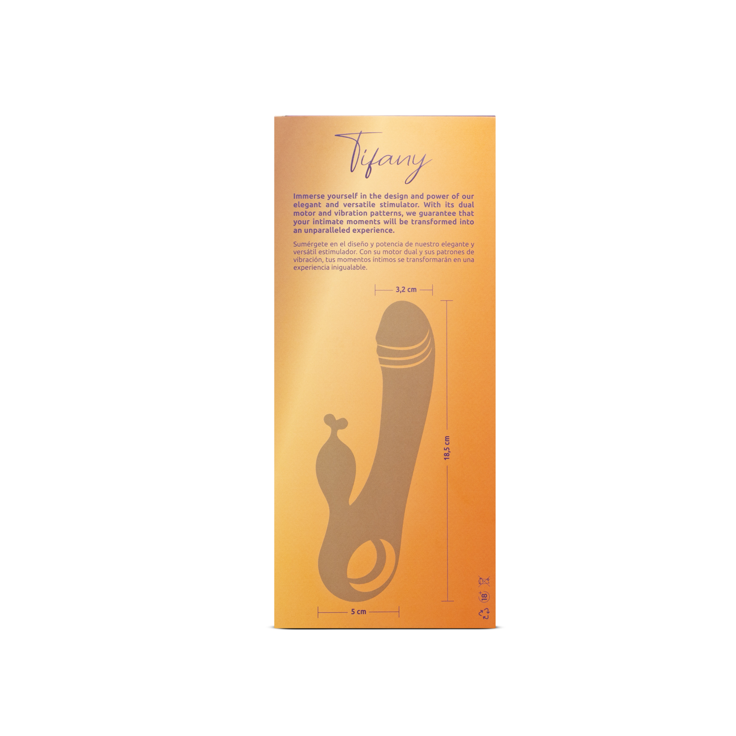 Vibrador Doble Tifany Lila