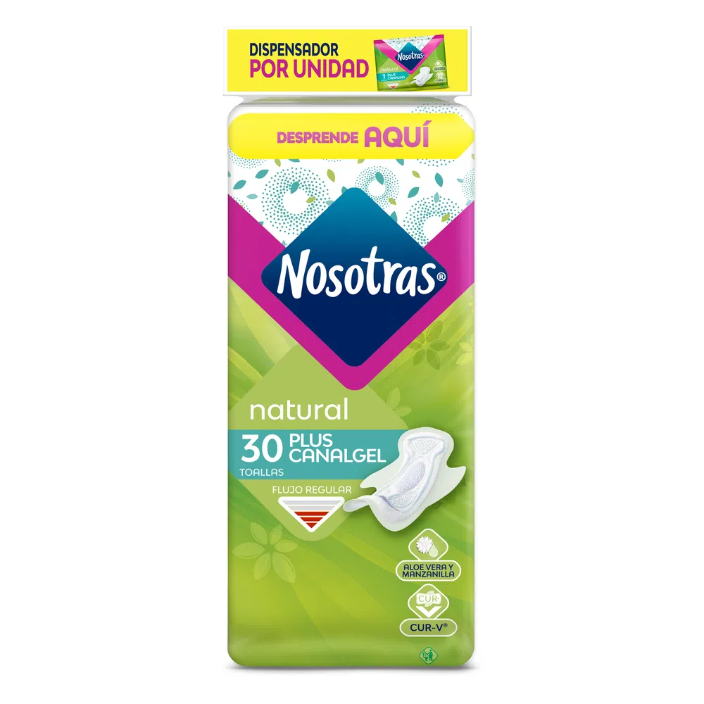 Nosotras Plus Canal Gel X30 Unidades