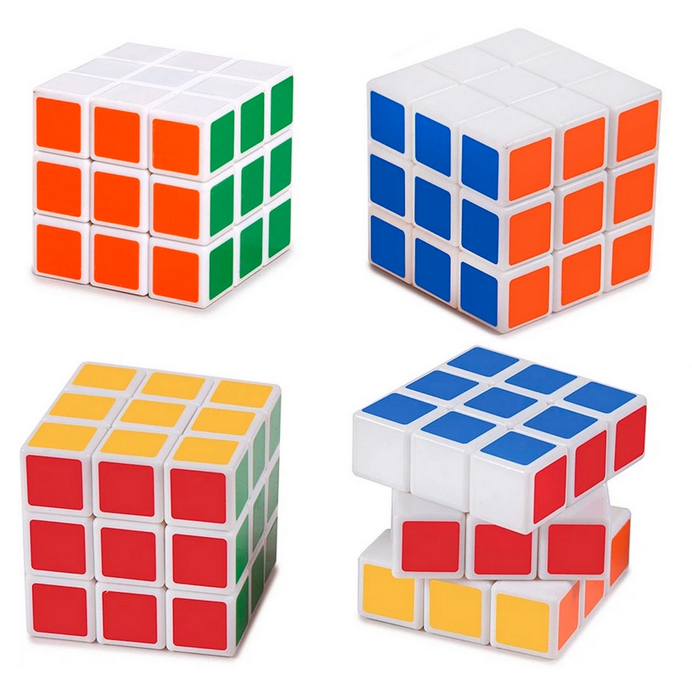 Cubo Soma Mágico Rubik 6 Colores Clasico Didáctico Juguete 