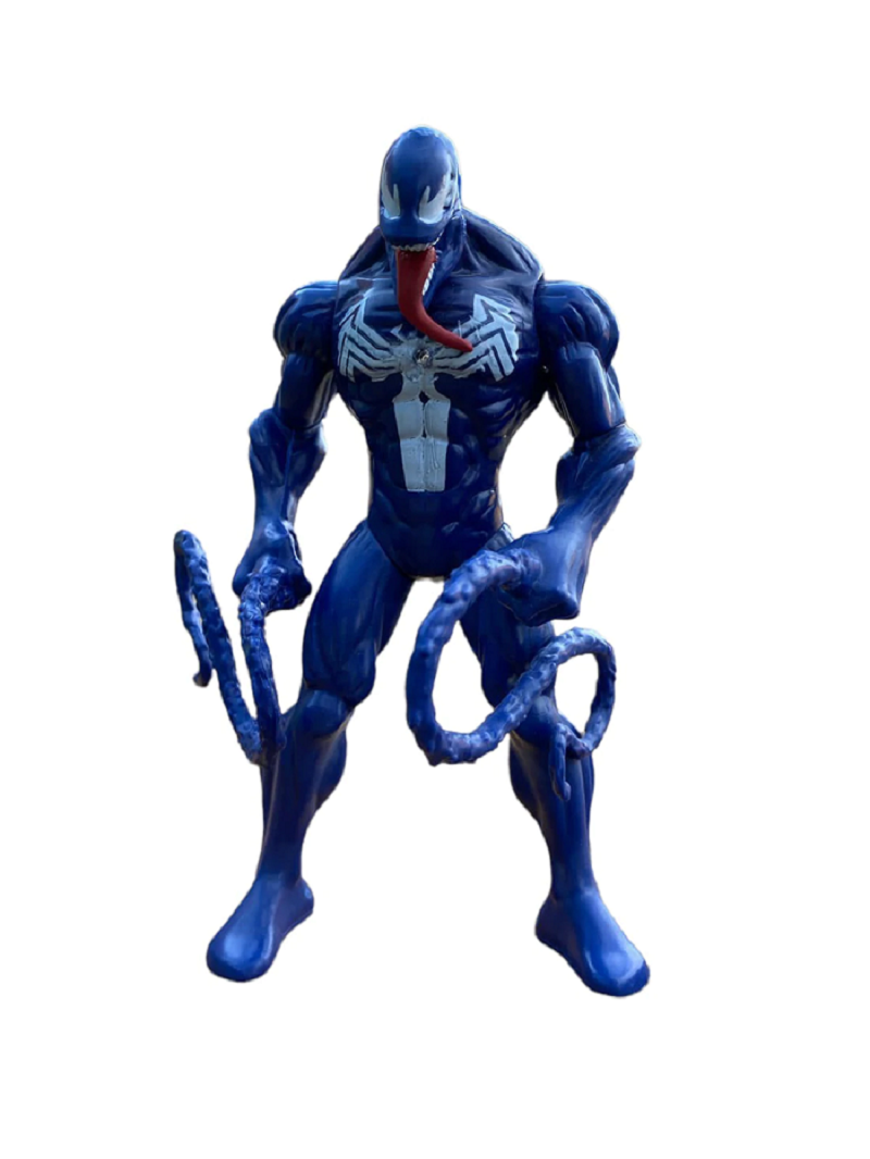 Figura coleccionable muñeco venom medida 15 cm articulado