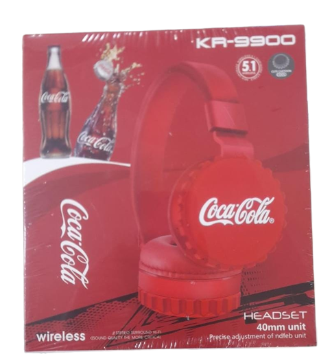 Diadema Bluetooth Diseños Coca Cola