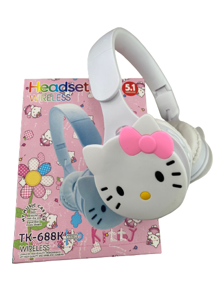 Audífono Tipo Diadema Hello Kitty 