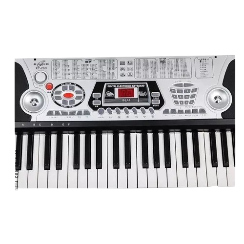 Teclado Piano Organeta Eléctrico Xy-268 Con 54 Teclas