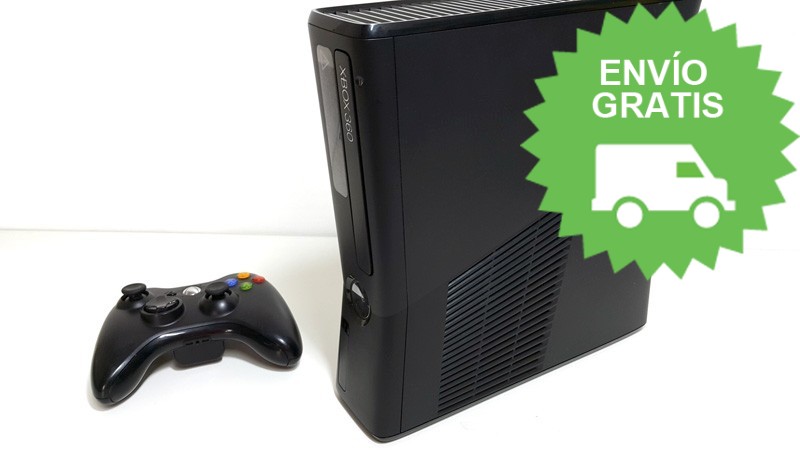 Xbox 360 Slim 5.0 Con 100 Juegos 1 Control original inalambrico