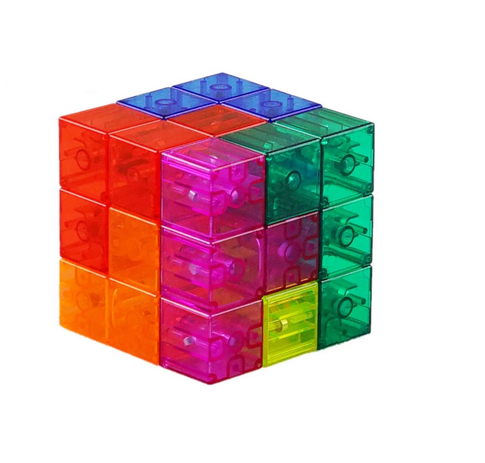 Cubo Soma Mágico Rubik Magnetico 7 Paneles Juguete Didáctico