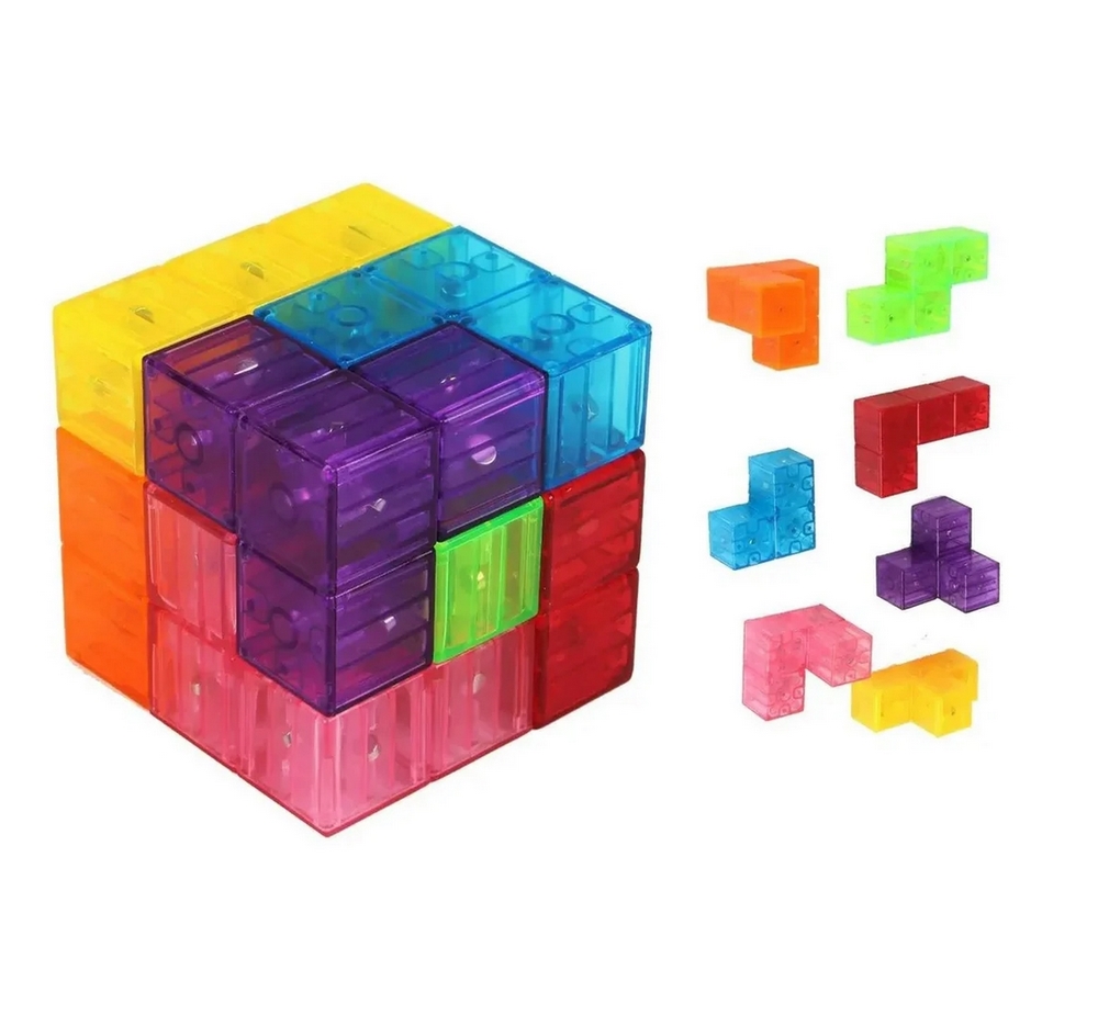 Cubo Soma Mágico Rubik Magnetico 7 Paneles Juguete Didáctico