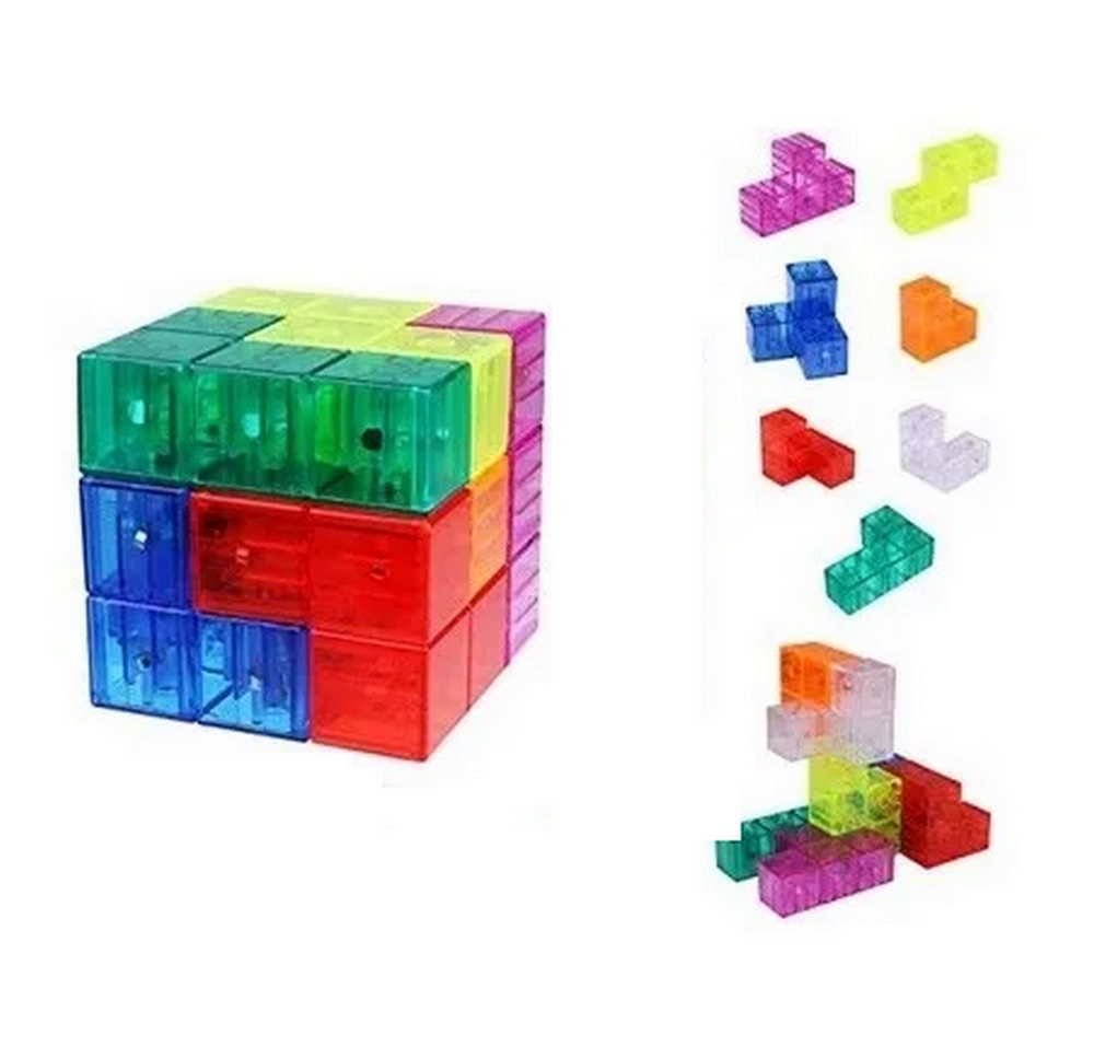 Cubo Soma Mágico Rubik Magnetico 7 Paneles Juguete Didáctico